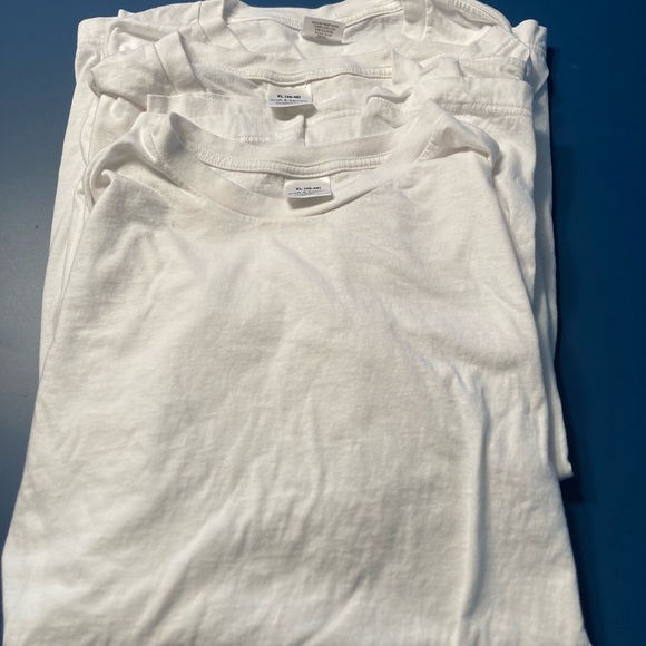 Bundle of 3 - Men’s White Croft & Barrow Crew Neck T-shirts size XL - NWOT - Picture 1 of 3